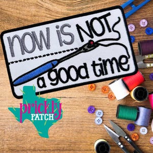 Not a Good Time Patch