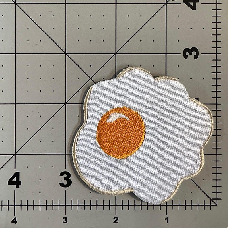 Fried Egg Patch Bild 2