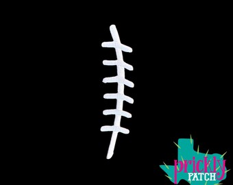 Curved Football Laces Patch