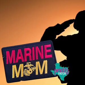 Marine Mom Patch
