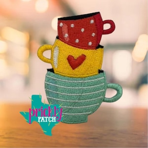 Coffee Cups Patch
