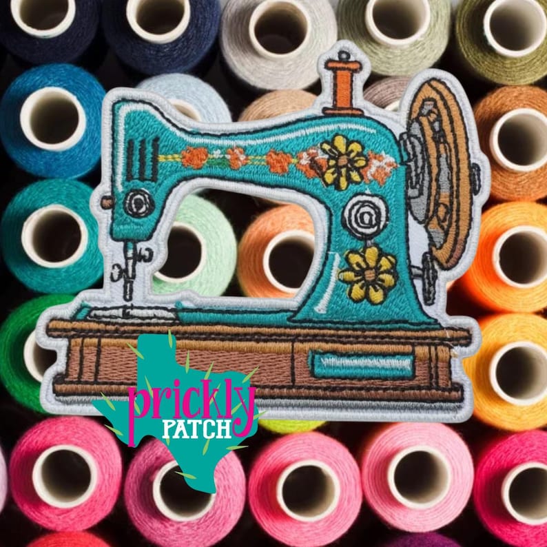 Sewing Machine Patch afbeelding 1