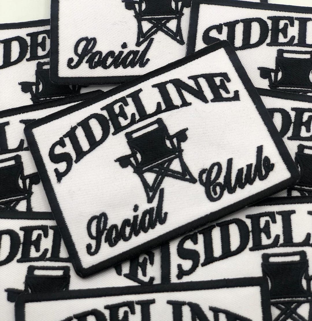 Sideline Social Club Patch - Etsy