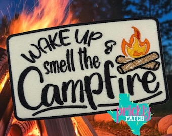 Campfire Iron-On Embroidered Patch