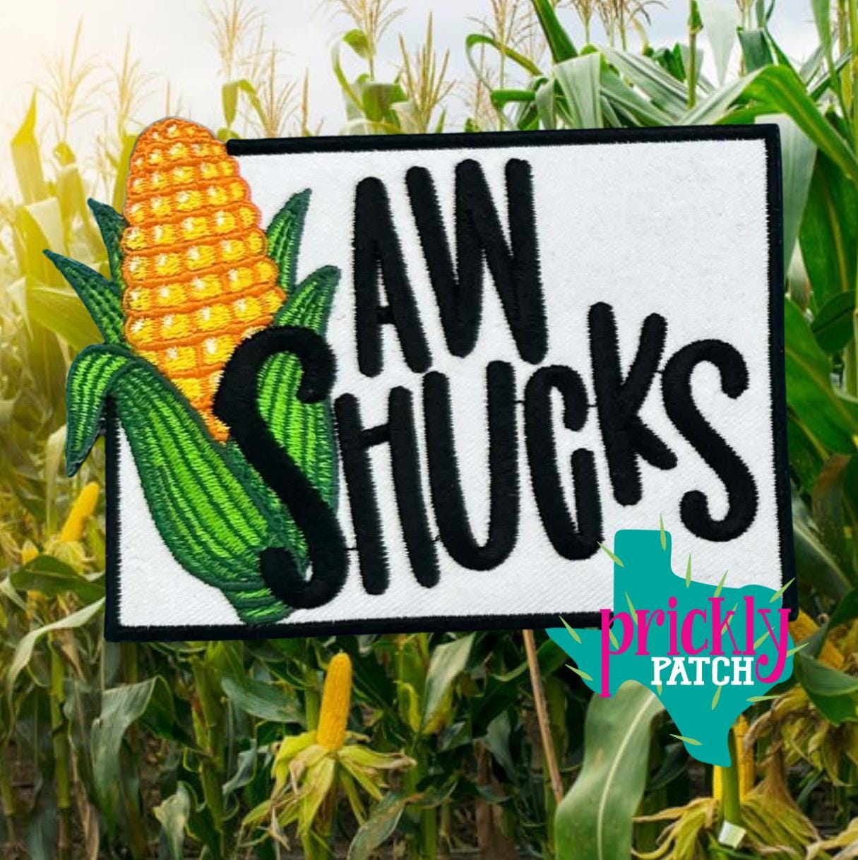 Aw Shucks Patch - Etsy