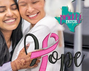 Transferencia de bordado Hope Pink