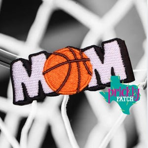 Basketball Mom Patch