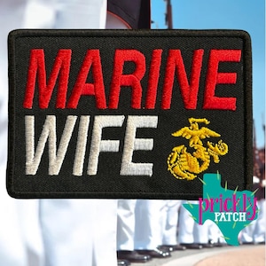 Marine Wife Patch