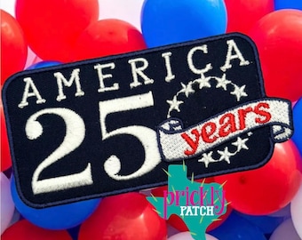 Écusson brodé thermocollant 250 ans