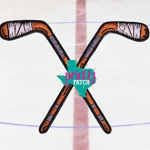 Hockey Sticks Patch