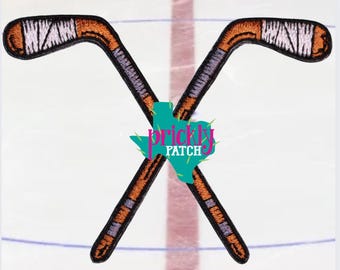 Hockey Sticks Patch