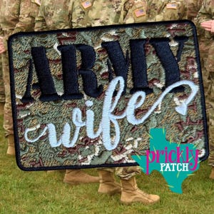 Army Wife Patch