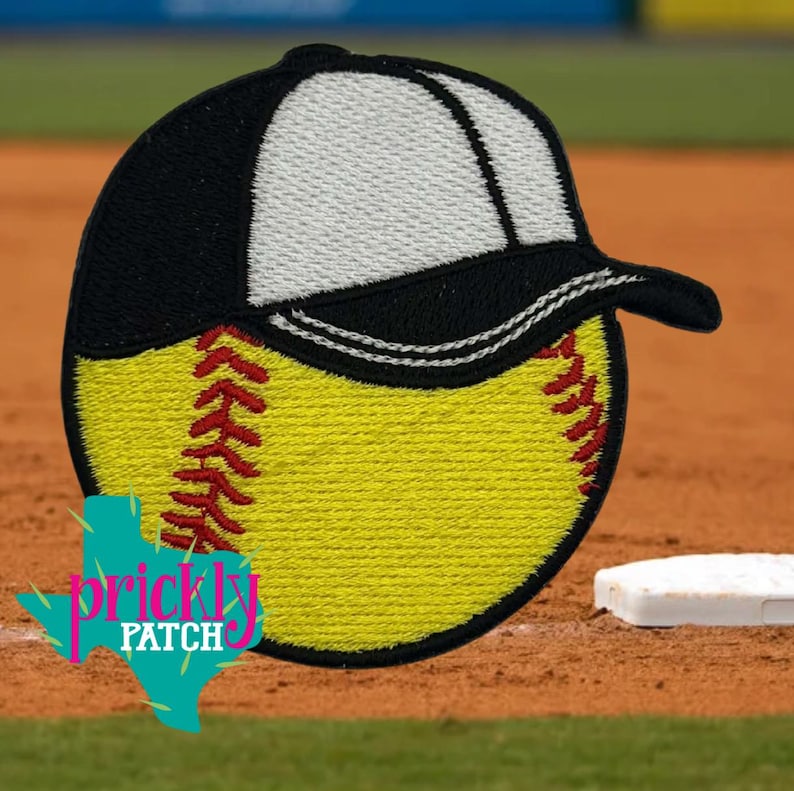 Softball Hat Patch image 1