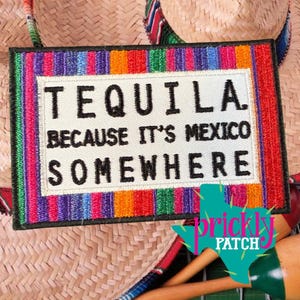 Mexico Somewhere Patch