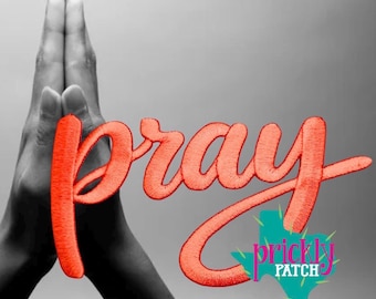 Pray Patch - Coral