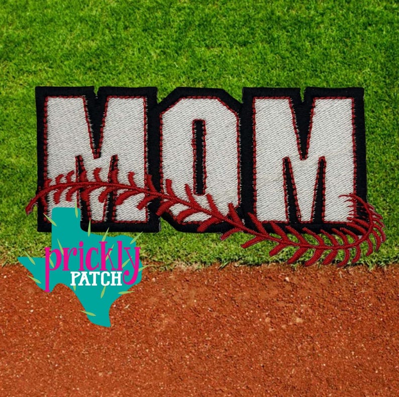 Baseball Mom Patch image 1