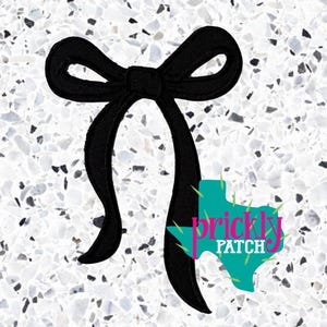 Black Bow Patch