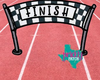 Finish Line Patch