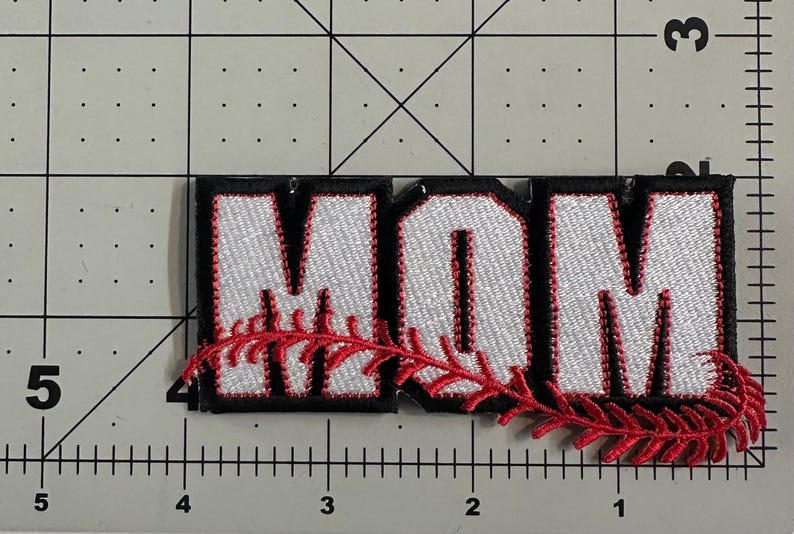 Baseball Mom Patch image 2
