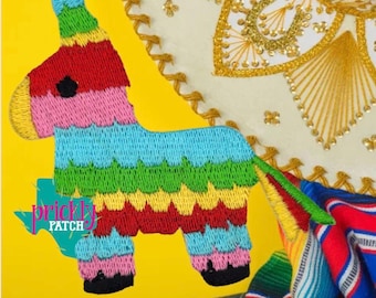 Pinata Iron-On Embroidered Patch