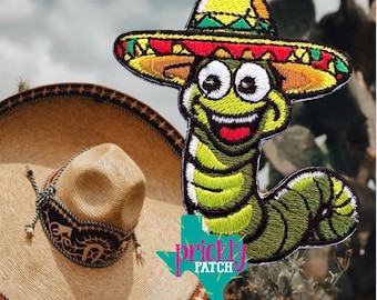 Tequila Worm Patch