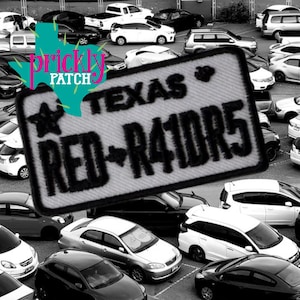 Tech License Plate Patch