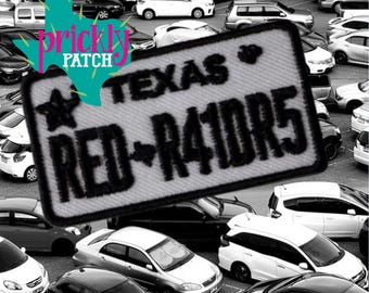 Tech License Plate Patch