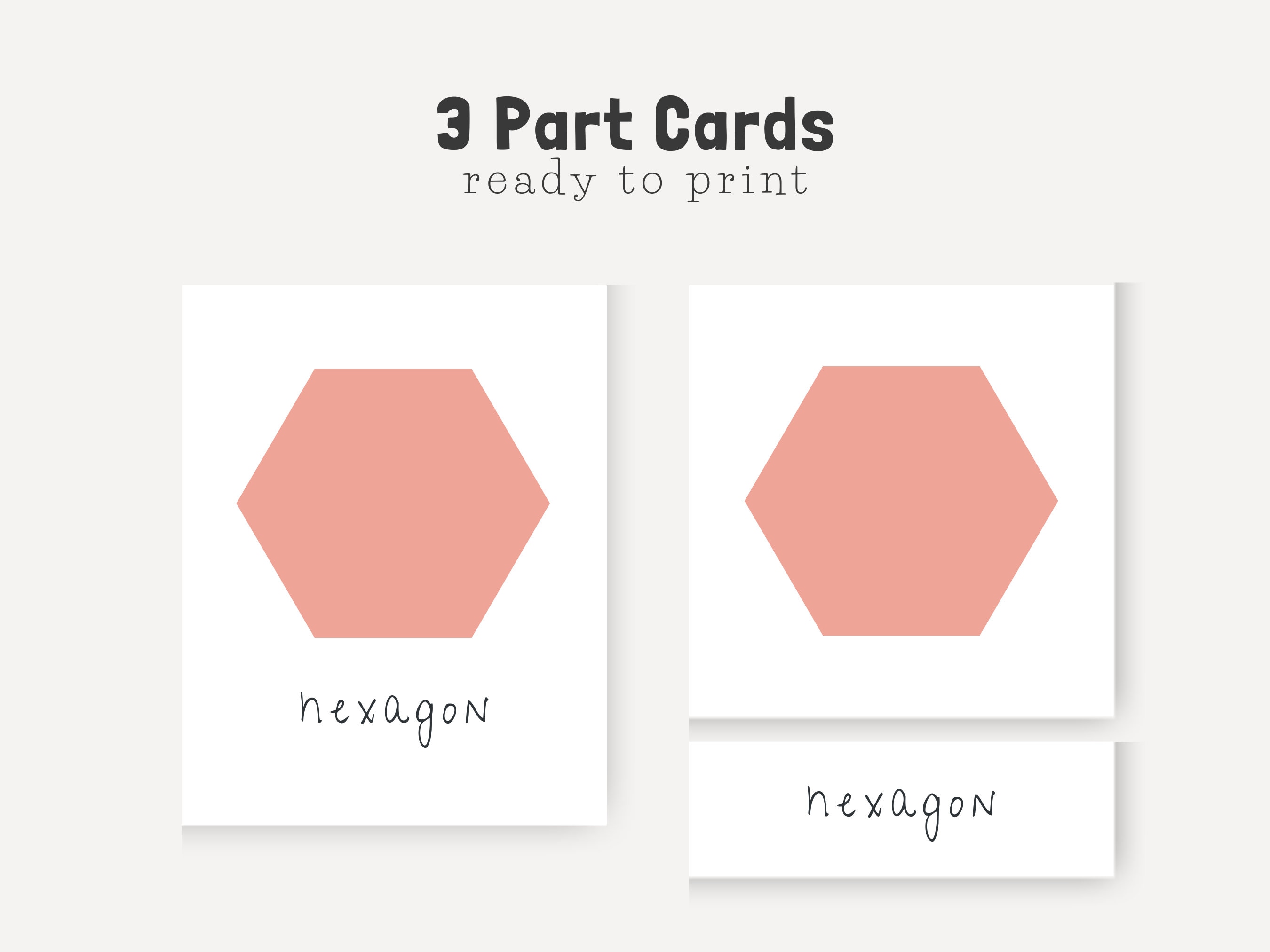 16 Preschool Shapes Flashcards Toddler Learning Early Education ...