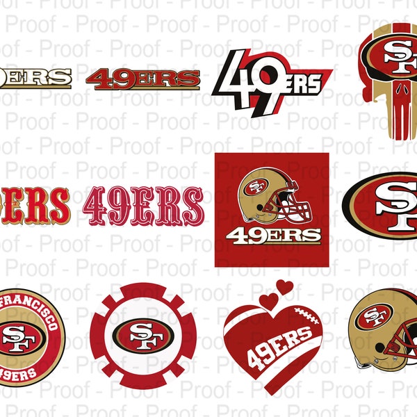 Bundle 49 ers football PNG, 49 ers football Sweatshirt design , Football png, Vintage Saints Tee