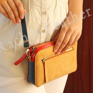 Schnittmuster für handgemachte Ledertasche, PDF Schnittmuster für Crossbody Ledertasche, Schnittmuster für Ledertasche, Crossbody Ledertasche