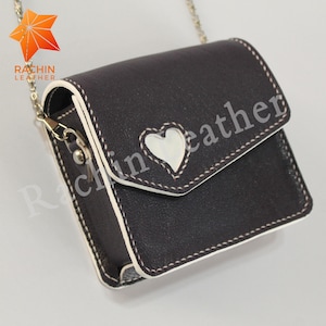 Modèle de couture de mini sac bricolage, modèle de micro sac en cuir fait main, petit sac à main en cuir à la mode pour femme, modèle de maroquinerie pdf, pdf
