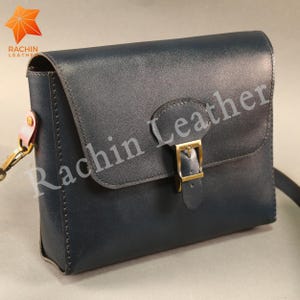 handgemachte Leder Crossbody Bag PDF Nähanleitung, Damentasche Nähanleitung, Ledertasche Nähanleitung, Schnittmuster Ledertasche, Damentasche Nähanleitung