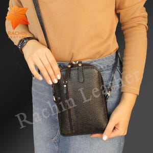 Handmade Leather Crossbody Bag Sewing Pattern (PDF Pattern)