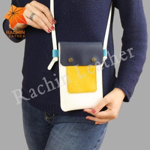 Ledertasche Schnittmuster, Crossbody Tasche Schnittmuster, Leder Sling Bag Schnittmuster, Crossbody Handytasche, Schnittmuster für handgemachte Ledertasche, Handytasche pdf