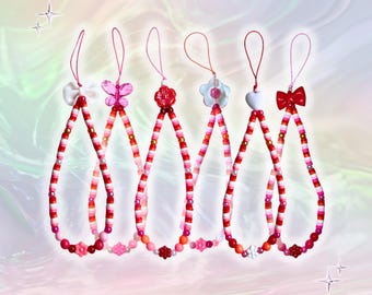 Lesbian Pride Phone Charm / Wrist Strap