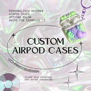 Custom Decoden Junk AirPod Case