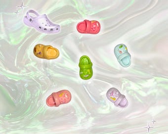 Mini Clog Shoe Charms