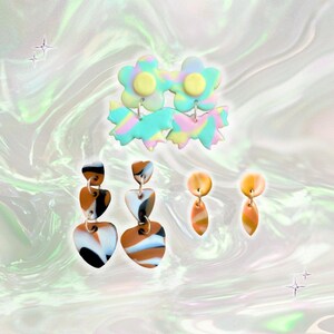 Zero Waste Clay Earrings