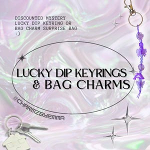 Lucky Dip Mystery-sleutelhangers en tashangers met korting