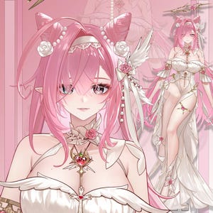 Customizable Live2D Premade Vtuber | Editable & Rigging | Customized