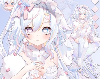 Anpassbare Live2D Premade Vtuber | Bearbeitbar & Takel | Individuell