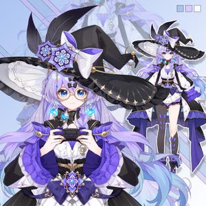 Customizable Live2D Premade Vtuber | Editable & Rigging | Customized