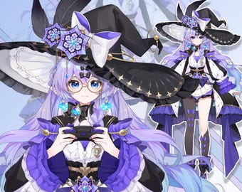Anpassbare Live2D Premade Vtuber | Bearbeitbar & Takel | Individuell