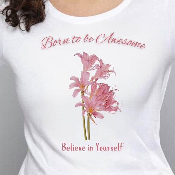 Awesome t-shirts, Cute t-shirts, Inspirational tees, Stylish tops for women, Self-love tees, Bold empowering fashion, Positive message tees