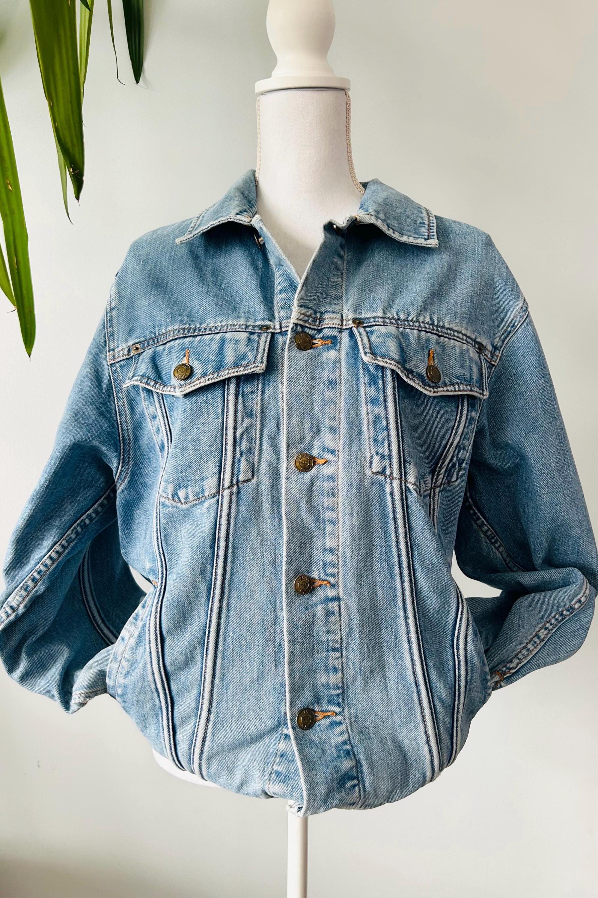ヴィンテージ ユニセックス トラッカージャケット | サイズ S - Etsy 日本