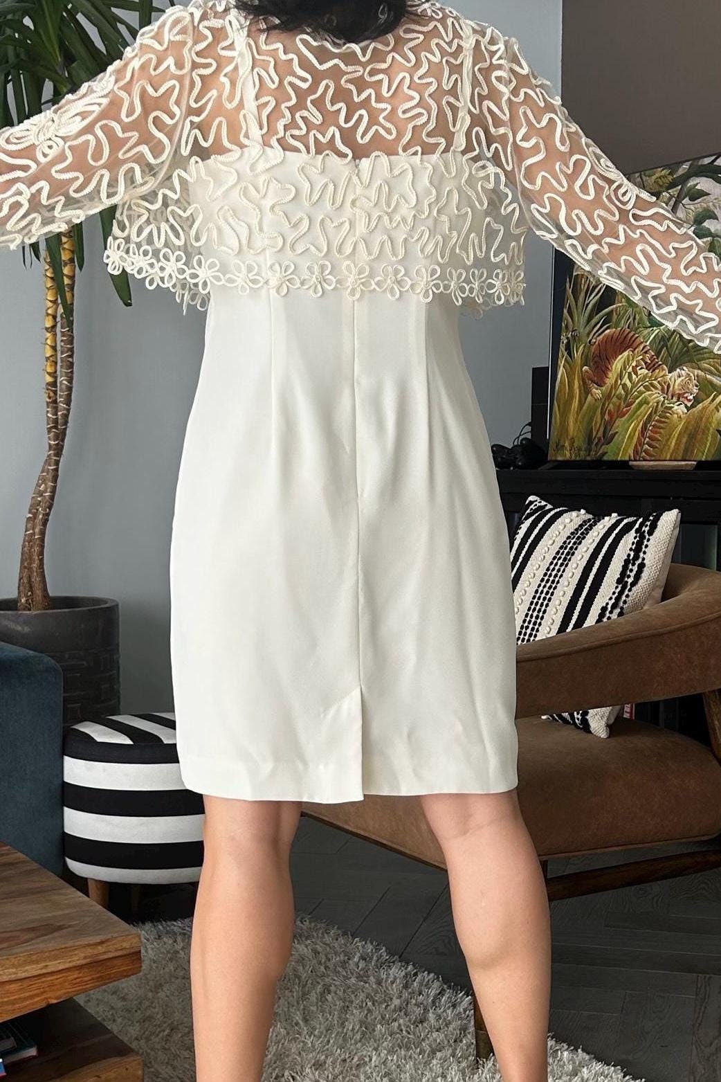 Vintage Lace Bolero, Size M / L - Etsy