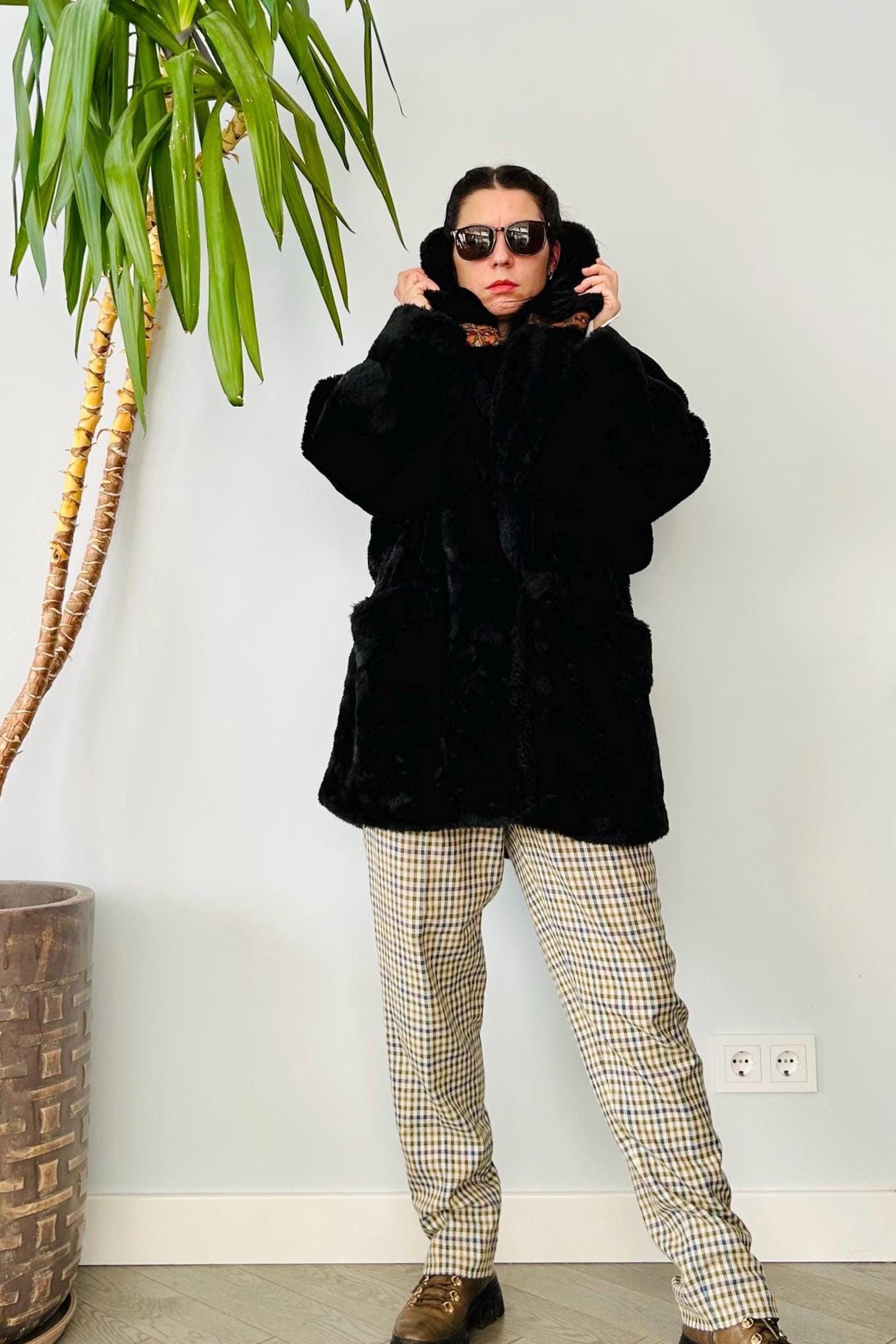 80s~90s CREOLA イタリア製 ヴィンテージ fake fur