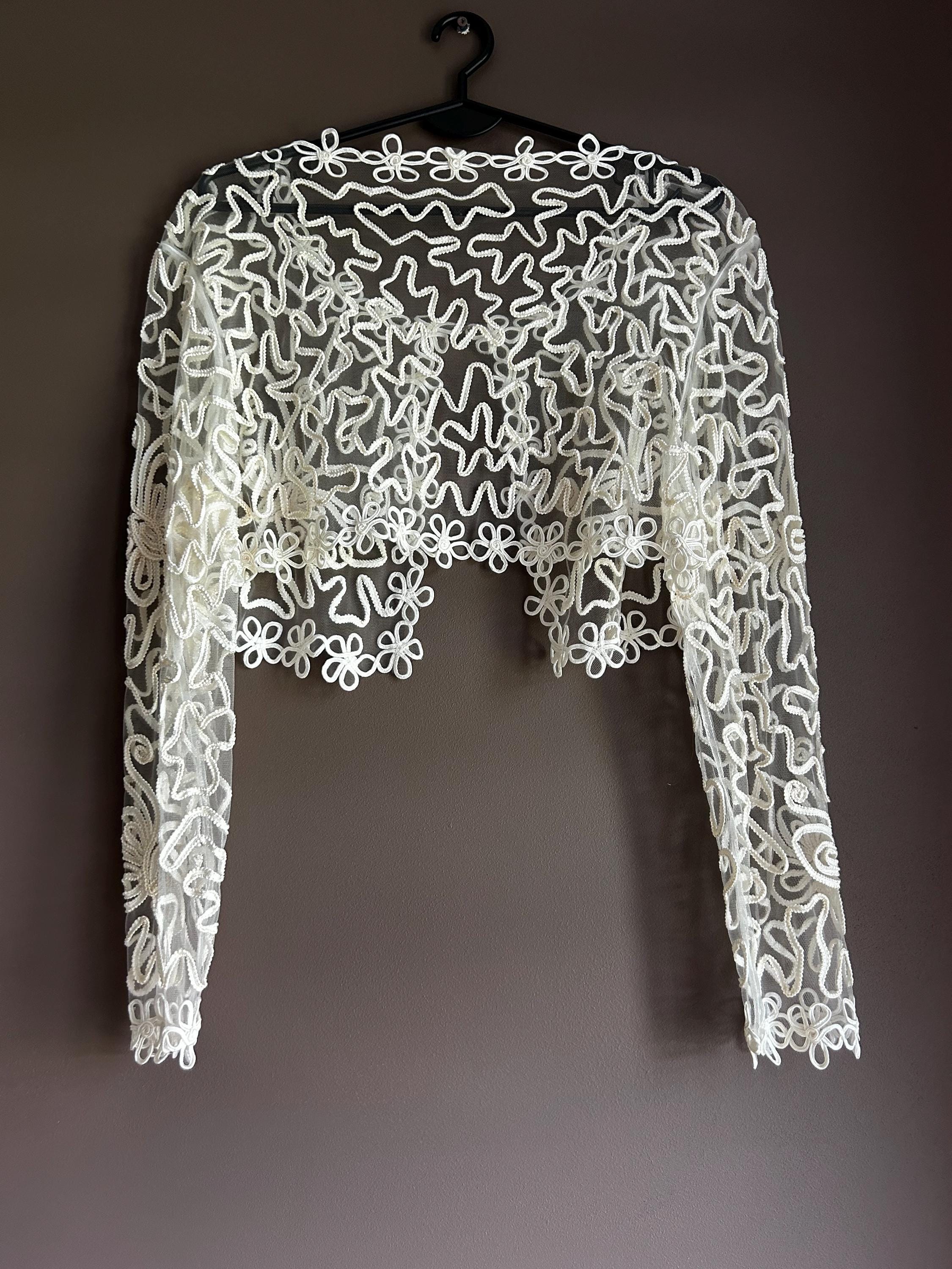 トップス vintage lace bolero Vintage Lace Bolero - Etsy