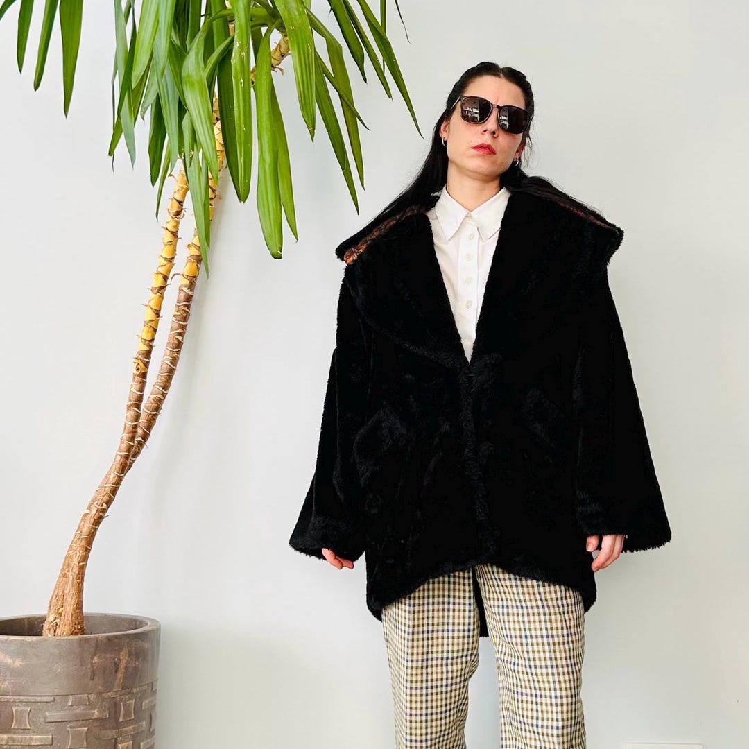 80s~90s CREOLA イタリア製 ヴィンテージ fake fur
