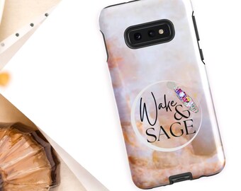 Funny Witchy Quote Samsung Case. Cute Mystic Aesthetic Phone Case. Occult Spiritual Phone Cover. Yoga Meditation Marble Phone Case Gift.